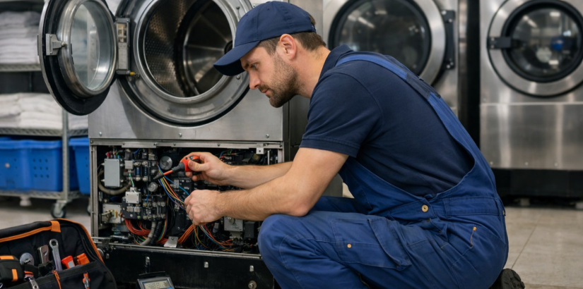 Endüstriyel Çamaşır Makinesi Servisi